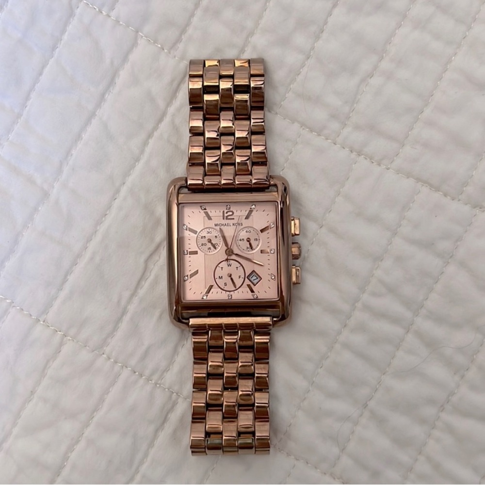 Rose Gold Michael Kors Watch like new condition